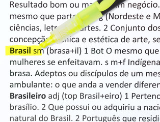 dictionary definition highlighted, brazilian portuguese