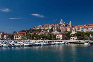 Fototapeta premium Riwiera di Ponente - Liguria, Włochy