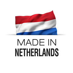 Made in Netherlands - Label