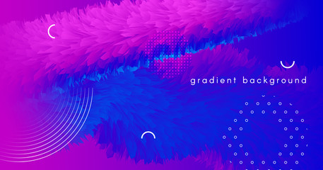 Pink Neon Futuristic Liquid. Color Bright Design. 