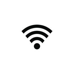 internet vector icon. Isolated minimal single flat icon. Router line vector icon for websites and mobile minimalistic flat design. wireless internet symbol