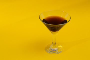 Glass of Martini