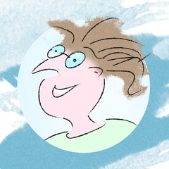 Cartoon guy avatar