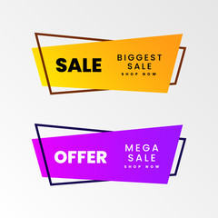 set of sale labels