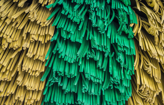 detail of a car washing device