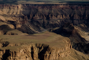 Fototapeta na wymiar fishriver canyon namibia