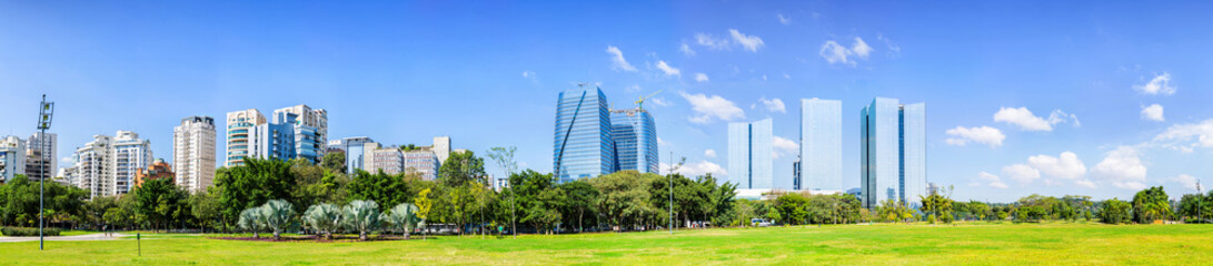 Sao Paulo city panorama