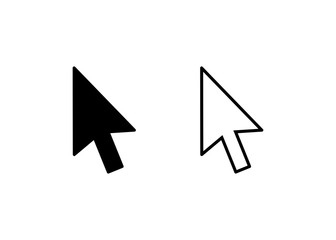 Cursor icon, Cursor sign and symbol vector Design