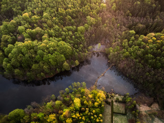 wsch&oacute;d słońca nad Balatonem
