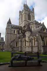 Fototapeta na wymiar Christ Church Cathedral Dublin, Ireland