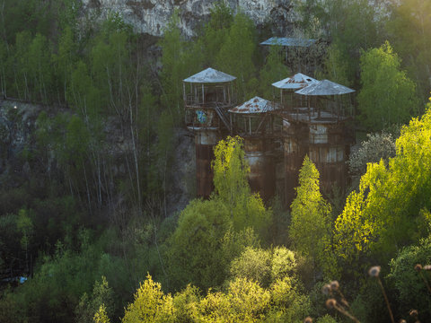 Liban quarry in Cracow. The place was used as a location Schindler's List movie. Poland