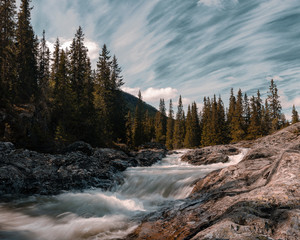 The mountain's river, Norway, Hemsedal.