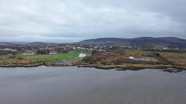 Aerial view of Ardara in County Donegal - Ireland
