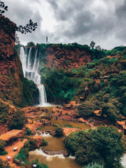 Fototapeta premium waterfall, morocco
