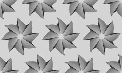 Obraz premium abstract background with grey sharp flower