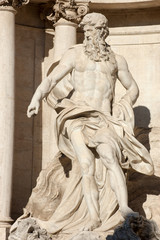 Obraz premium A Statue in Rome