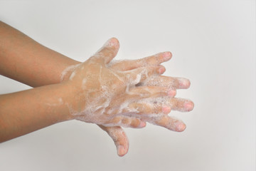 Lavado de manos con jab&oacute;n