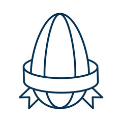 The icon of the best fried sunflower kernel. Ribbon-wrapped sunflower seed. Template for advertising a new, best offer, award. Vector web outline thin line illustration with editable stroke.