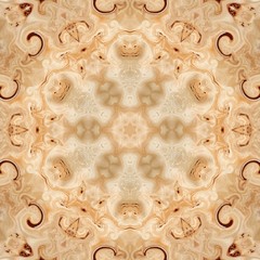 illustration. Abstract image of a wooden texture of a poplar root tree