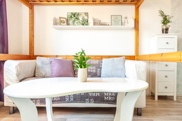 Interior photo shoot in a modern apartment.
