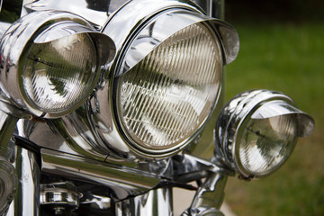 Motorcycle headlights