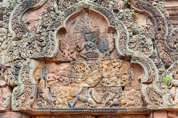 Banteay Srey Bas Reliefs
