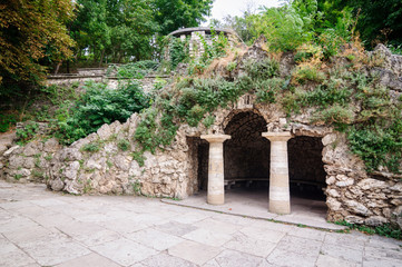 Diana's grotto is one of the most famous and oldest attractions in Pyatigorsk.