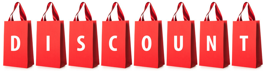 Discount shopping bags