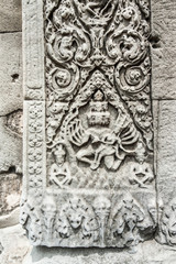 Fototapeta na wymiar Banteay Samré Bas Reliefs