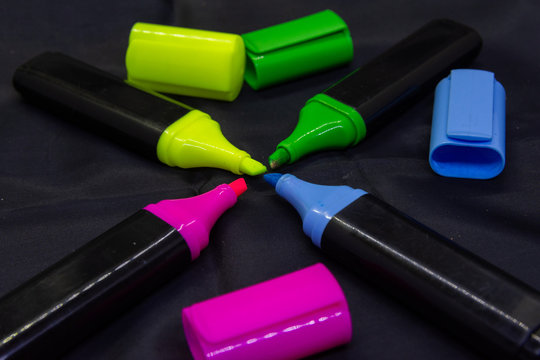 marcadores de colores