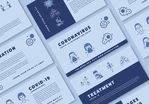 Coronavirus Information Presentation Layout