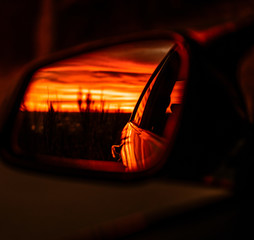 Mirror Sunset