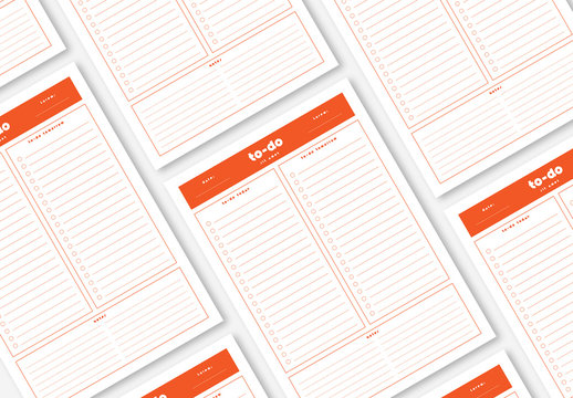 To-Do List Planner Layout