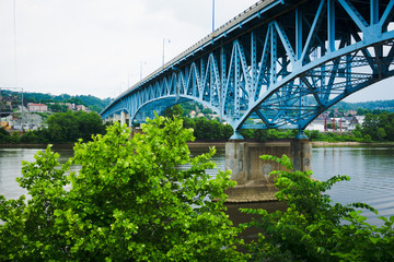 Fototapeta premium Steel Arch Bridge