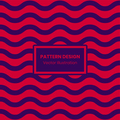 Seamless pattern with rounded diagonal lines. Modern stylish texture 