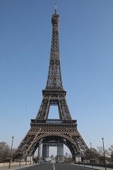 Fototapeta na wymiar Beautiful photo of the Eiffel tower in Paris