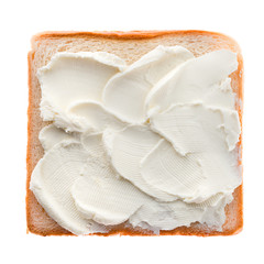 bread with cream cheese