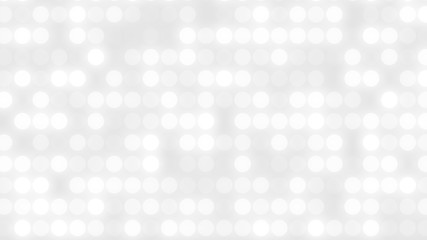 Dot white gray pattern gradient texture background. Abstract  technology big data digital background. 3d rendering.