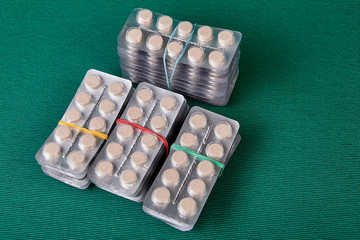 Foil for medical and pharmaceutical packaging.