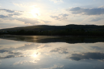 Fototapeta premium Sonnenuntergang