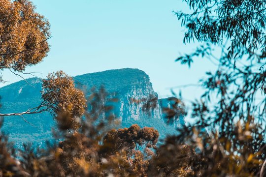 distant mountain