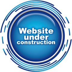 website under construction icon.