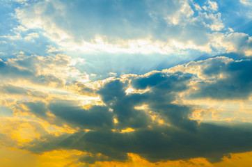 Sunlight Sacred Shining through the clouds Creating a beautiful beam Is a mystery that must be searched.