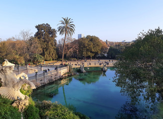 fountain in the park