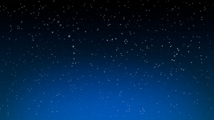 Space Stars Background. Vector Illustration of The Night Sky.