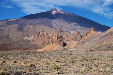 Wulkan Teide i dolina Marsjańska (księżycowa) 