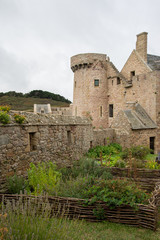 Fototapeta premium Panorama Fort la Latte Côtes d'armor Bretagne France