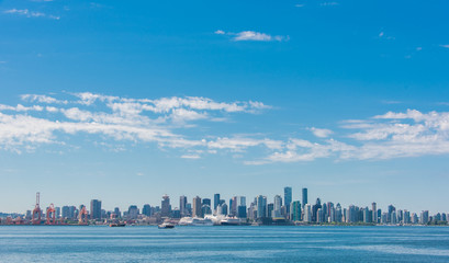 Vancouver Skyline Looking South