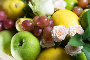 fresh fruits and vegetables