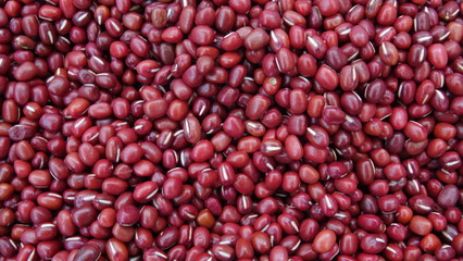 Full frame shot of Chinese red beans